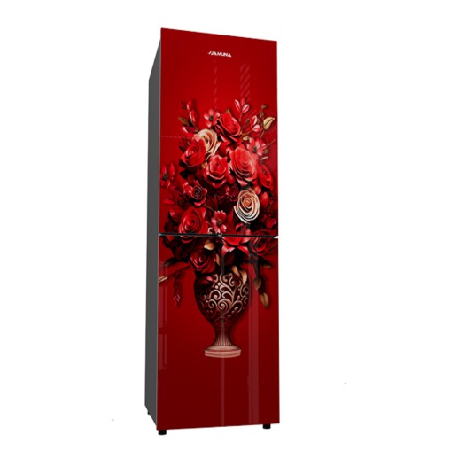 JE5-TM2B8QD Red Flower Jamuna Refrigerator