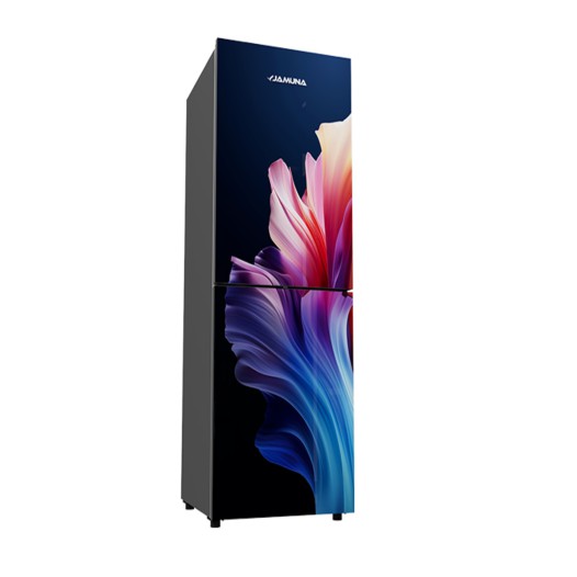 JE6-BM3J8QD Blue Hibiscus jamuna Refrigerator