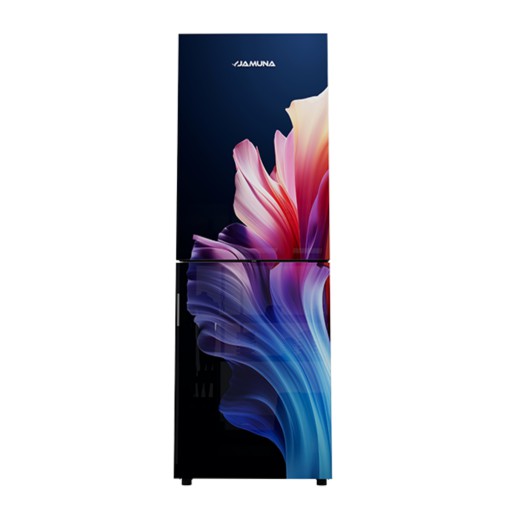 JE6-BM3J8QD Blue Hibiscus jamuna Refrigerator