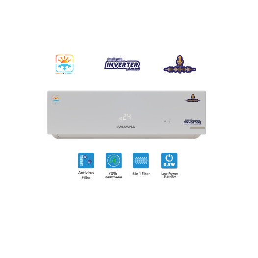 JEDH-18 DOCTOR-1.5Ton (voice control, Inverter, Hot & Cool) Jamuna Air Conditioner