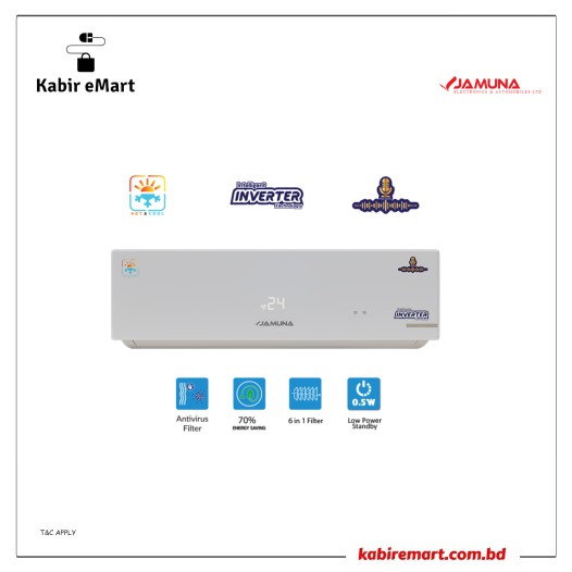 JEDH-12 DOCTOR-1Ton (Voice Control, Inverter, Hot & Cool) Jamuna Air Conditioner