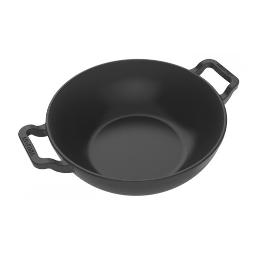 WCW- Cast Iron Karai 24 CM with Glass Lid Walton Kitchen Cookware