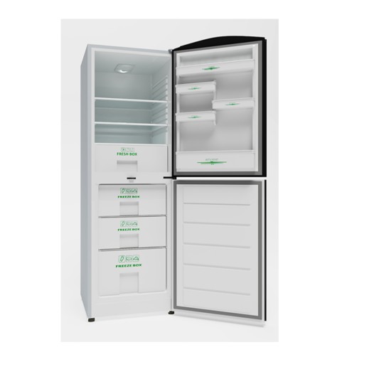 JE5-BM1I3QD Purple Diamond Jamuna Refrigerator