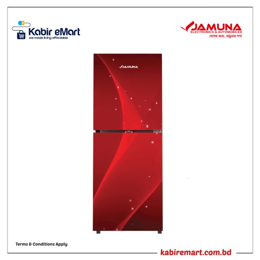 JE5-BM2E1QD Glazy Red Jamuna Refrigerator