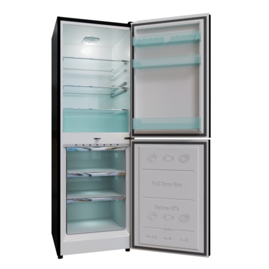 JR-LES624800 CD Black Lily Leaf Jamuna Refrigerator