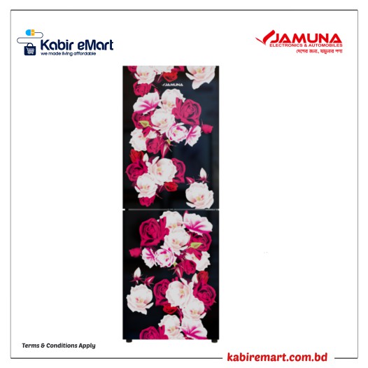 JR-XXB-LS634800 QD Black Rose Blossom Jamuna Refrigerator