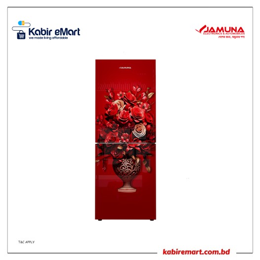 JE5-TM2J3QD Red Flower Jamuna Refrigerator