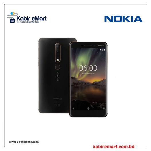 Nokia 6.1  4GB+64GB Smart Phone