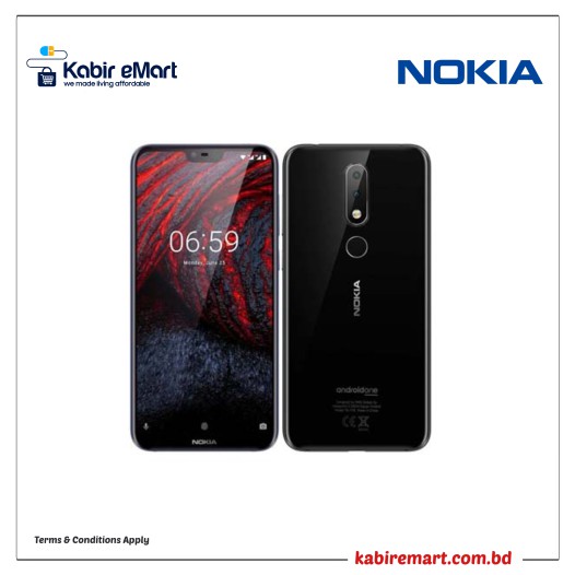 Nokia 6.1 Plus 4GB+64GB Smart Phone