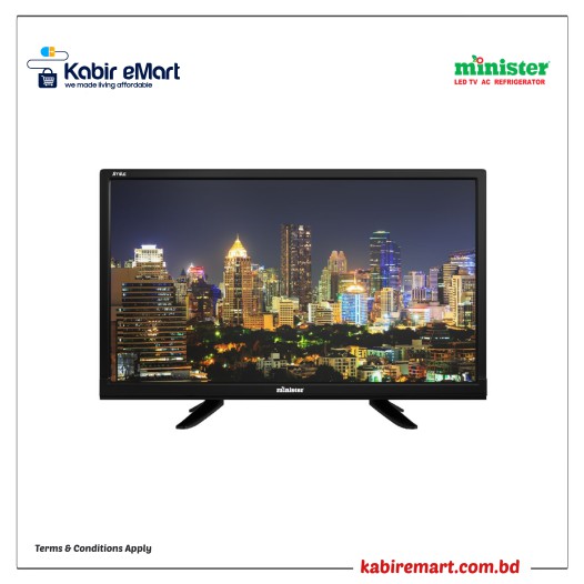 Minister M-24 SMILE LED TV (MI24D10CB) BLACK