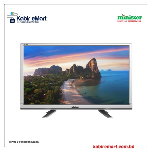 Minister M-24 SMILE LED TV (MI24D11CS) SILVER