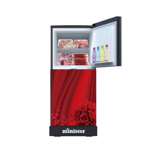 MINISTER M-165 RED ROSE FULL MATCH Minister Refrigerator