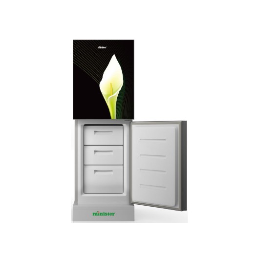 Minister M-175 Black Arum Lily Minister Refrigerator