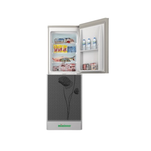 MINISTER M-252 SILVER LOTUS Minister Refrigerator