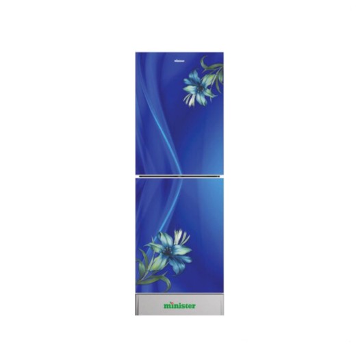 MINISTER M-254 OCEAN BLUE WITH FLOWER Minister Refrigerator