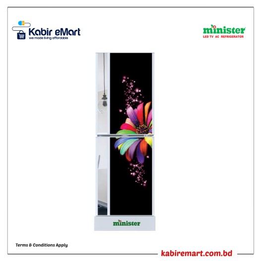 MINISTER M-255 RAINBOW FLOWER Minister Refrigeratoer