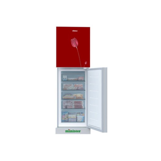 MINISTER M-285 SD RED POPPY Minister Refrigerator