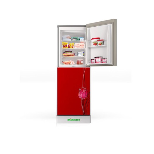 MINISTER M-300 RED POPPY Minister Refrigerator