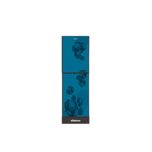 MINISTER M-306 BLUE FLOWER (BLACK MATCH) Minister Refrigerator