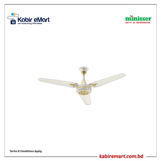 Minister LUXURIOUS 56″ Ceiling Fan