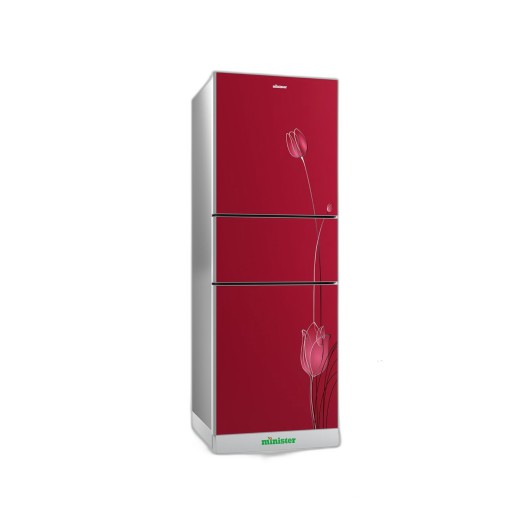 MINISTER M-330 RED POPPY   Minister Refrigerator