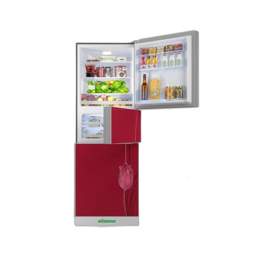 MINISTER M-330 RED POPPY   Minister Refrigerator