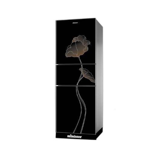 MINISTER M-330 BLACK LOTUS Black Match Minister Refrigerator