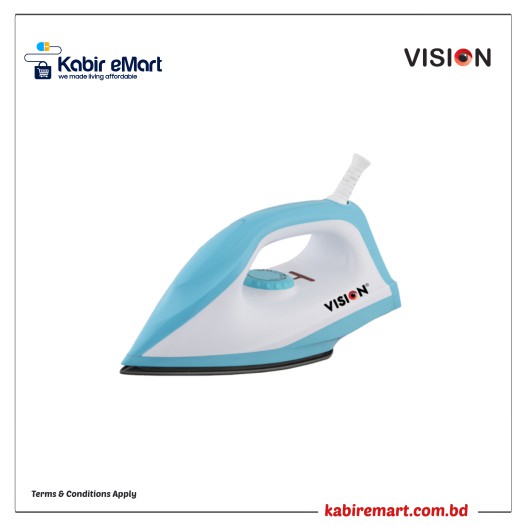 VISION Electronic Iron VIS-DEI-010 Blue