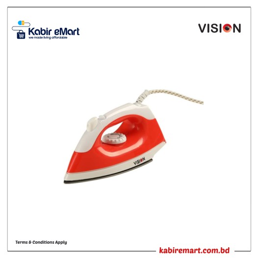 VISION Electronic Iron VIS-DEI-008 Orange