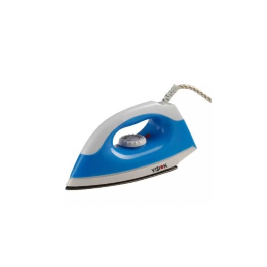 VISION Electric Iron 1000W Overheat Protection VIS-198 Multi color