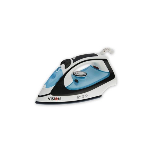 Vision Stream Electric Iron 2200W with Overheat Protection and Shock and Burn Proof VIS-YPF-6138 Blue