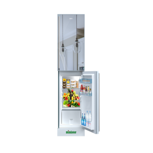 MINISTER M-355 MIRROR WITH FLOWER Minister Refrigerator