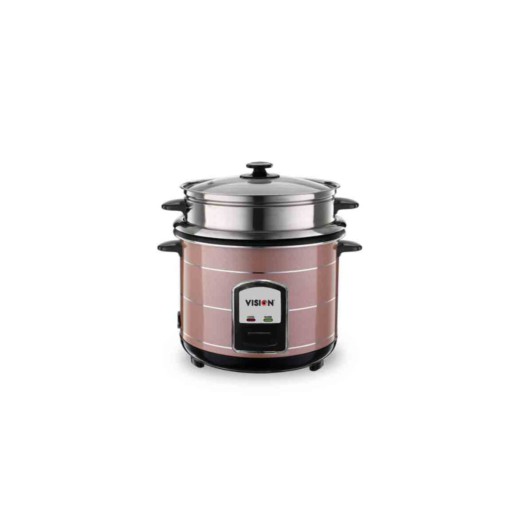 VISION 1.8 Liter Rice Cooker  40-06 Stainless Steel Classic Double Pot