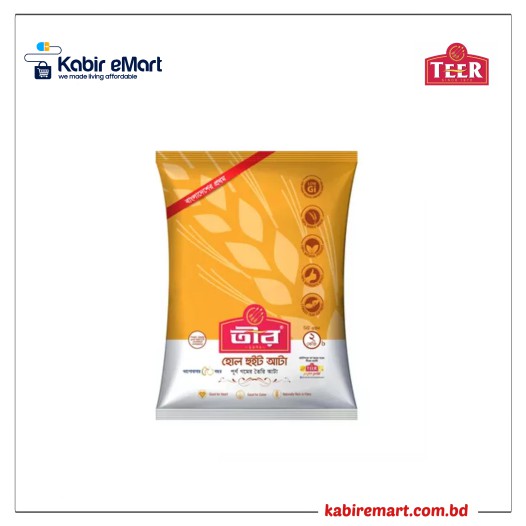 Teer Whole Wheat Flour (Atta) 2 kg