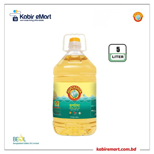 Rupchanda Soyabean Oil 5 Ltr