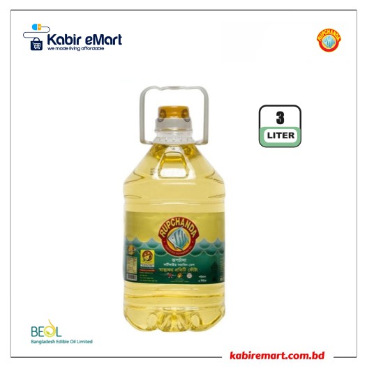 Rupchanda Soyabean Oil 3 Ltr