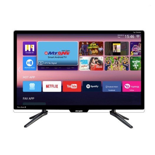 Myone 32 Inch Voice Control Gorgeous smart LED MY32S8VDG Myone Television