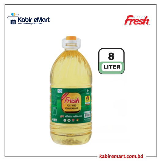 Fresh Soybean Oil 8L