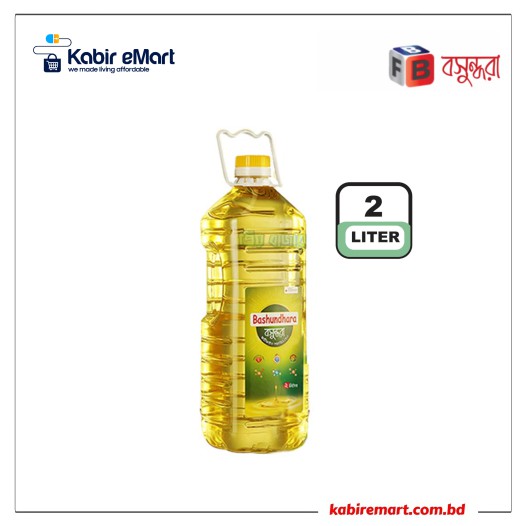 Bashundhara Fortified Soybean Oil 2ltr