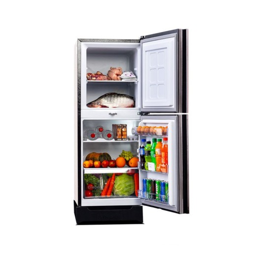 SINGER Bottom Mounted Refrigerator | 215 Ltr | FBDS225-RG | Red Singer Refrigerator