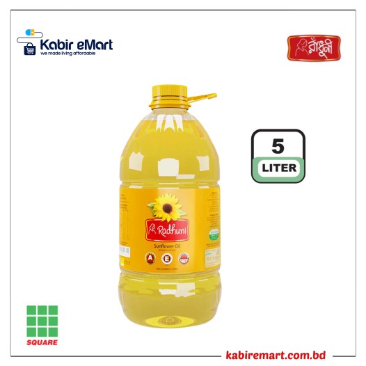 Radhuni Sunflower Oil 5L