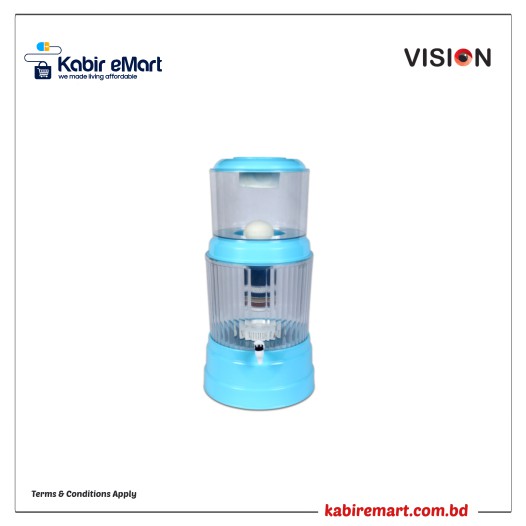 Drinkit Water Stainer 28 L Light Blue Vision Water Purifier