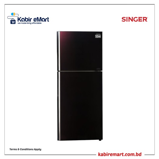 HITACHI Stylish Refrigerator 407 Ltr R-VG490P8PB Gladation Rose Red Singer Refrigerator