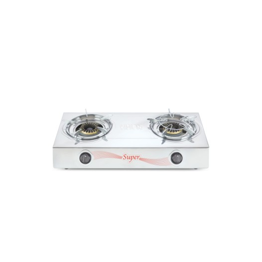 VSN NG Double SS Gstv Super Vision Gas Stove