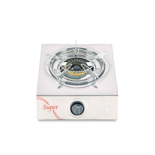 VSN LPG Single SS Gstv Super Vision Gas Stove