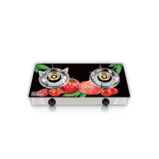 VISION NG Double Glass Gas Stove Tomatino 3D