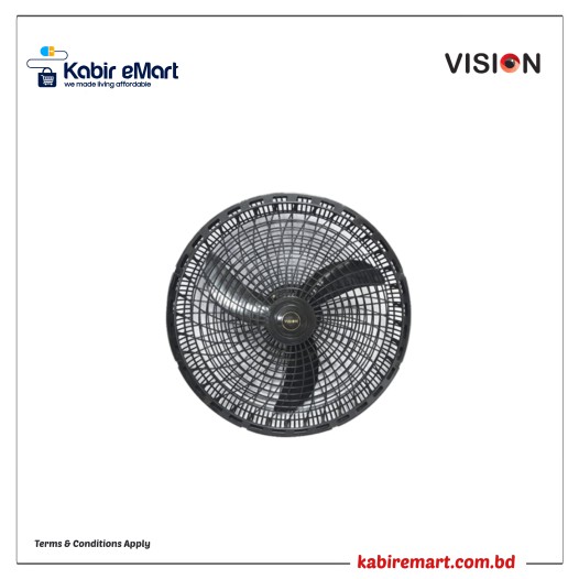 VISION Ceiling Net Fan 20 Black