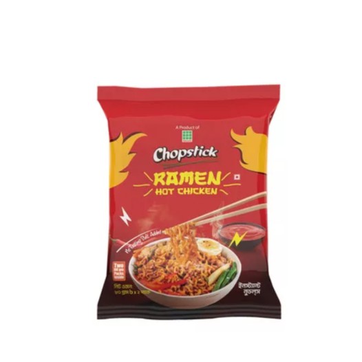 Chopstick Ramen Hot Chicken Instant Noodles 2 pack 160 gm