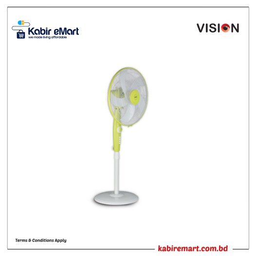 VISION River Wind 2 18 Stand Fan Lemon 5 Blade