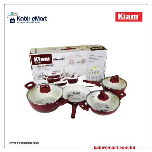 Red kiam 7pc Set